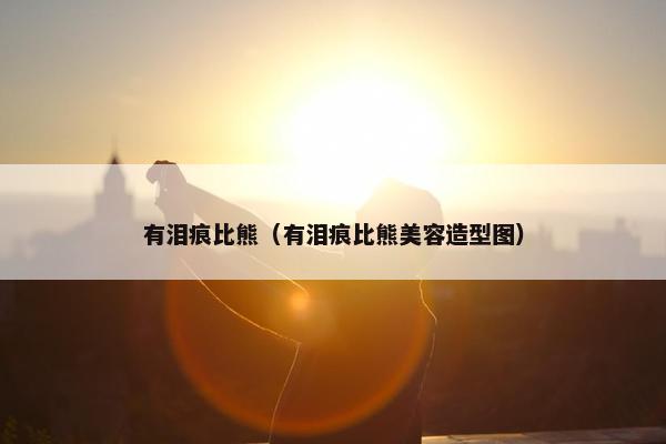 有泪痕比熊（有泪痕比熊美容造型图）