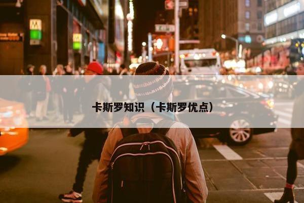 卡斯罗知识（卡斯罗优点）
