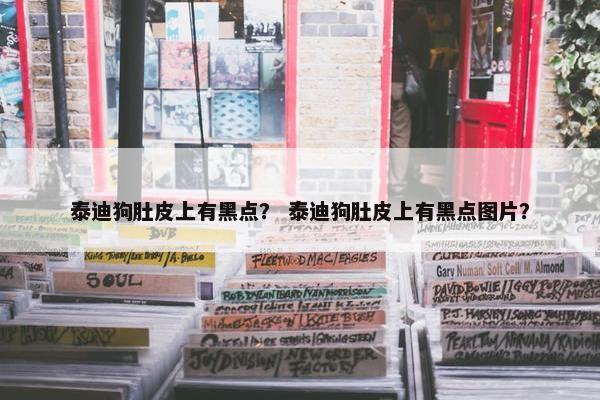 泰迪狗肚皮上有黑点？ 泰迪狗肚皮上有黑点图片？