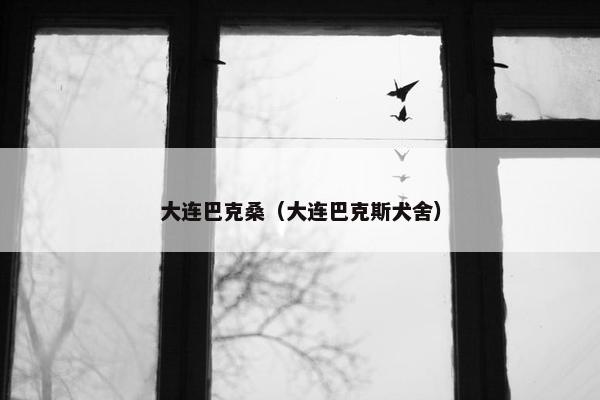 大连巴克桑（大连巴克斯犬舍）