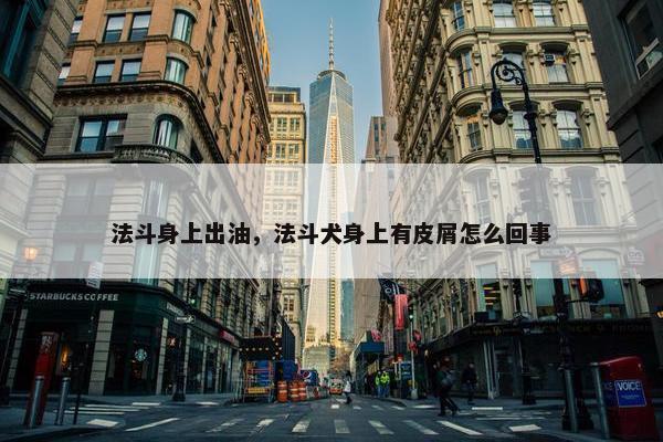 法斗身上出油，法斗犬身上有皮屑怎么回事
