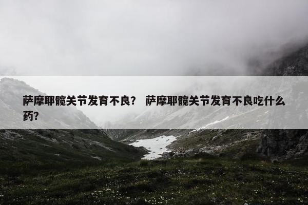 萨摩耶髋关节发育不良？ 萨摩耶髋关节发育不良吃什么药？