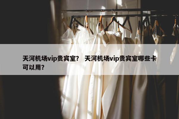 天河机场vip贵宾室？ 天河机场vip贵宾室哪些卡可以用？