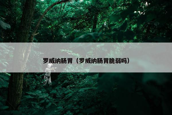 罗威纳肠胃（罗威纳肠胃脆弱吗）